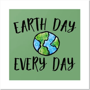 Earth Day Every Day Posters and Art